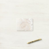 Post-it® Dentelles Et Perles Mariages (Sur un bureau)