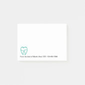 Post-it® Dentist Office Modern Sticky Notepads (Devant)