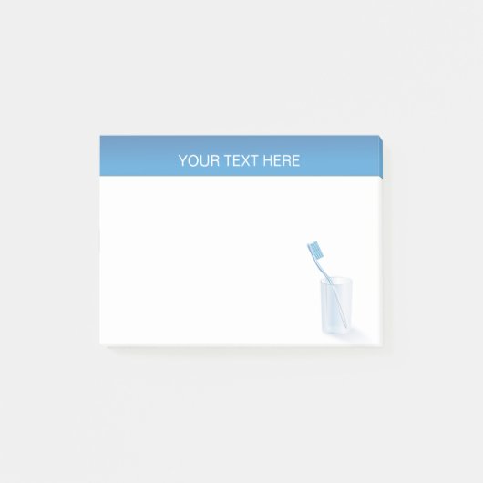 Post-it® Dentiste dentaire de professionnel de bureau (Devant)