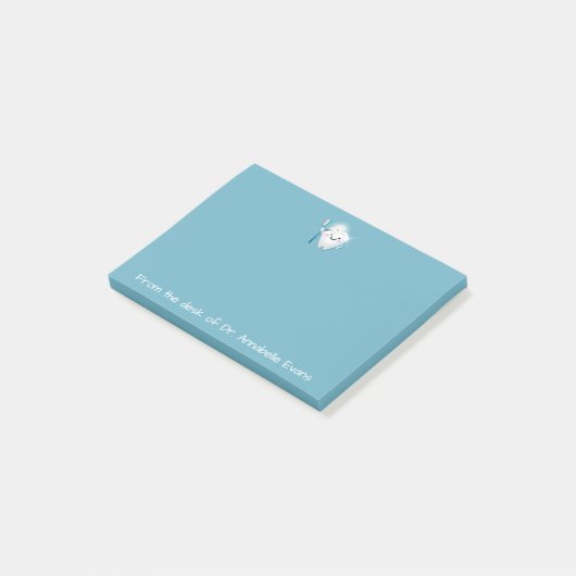 Post-it® Dentiste mignon personnalisé (Incliné)