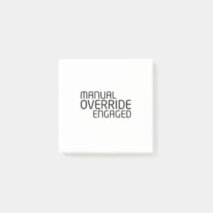 Post-it® Dépassement manuel engagé Dépassement critique rap