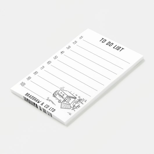 Post-it® Déplacement de la maison - activité (Incliné)