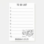 Post-it® Déplacement de la maison - activité (Devant)