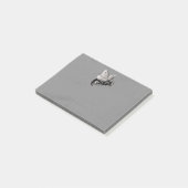 Post-it® Déplaisant Gothique Aile du crâne d'abeille Insect (Incliné)