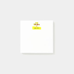 Post-it® Depuis la cuisine de notes rétro personnalisées Po