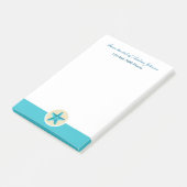 Post-it® Depuis Le Bureau De La Plage, Des Pads À Note Coqu (Incliné)