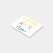 Post-it® Dernier jour de chimiothérapie (Incliné)