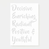 Post-it® DERPY - Un mode de vie. (Devant)