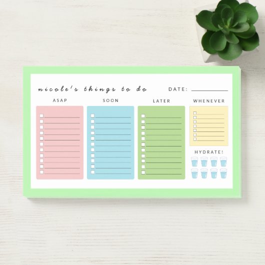 Post-it® Des choses simples et modernes à faire (Bureau)