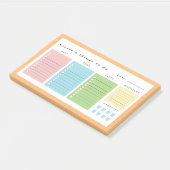 Post-it® Des choses simples et modernes à faire (Incliné)