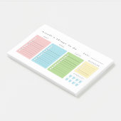 Post-it® Des choses simples et modernes à faire (Incliné)