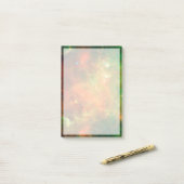 Post-it® Des Clusters D'Étoiles Dans La Nebula Nord-América (Sur un bureau)