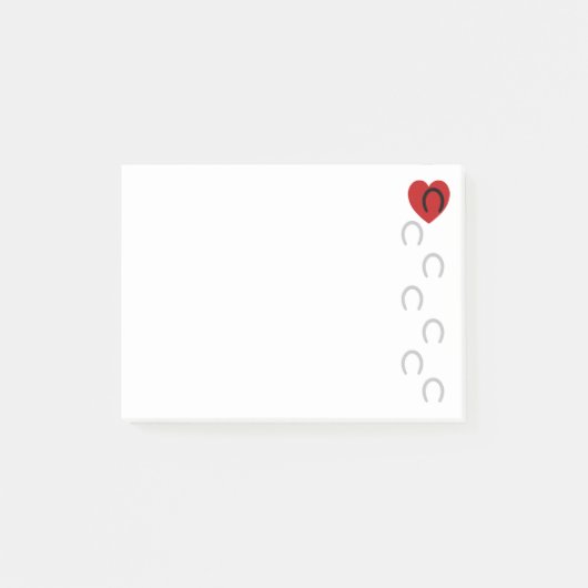 Post-it® Des Imprimés À Mon Coeur (Devant)