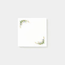 Des Notes Simples Et Fleurs