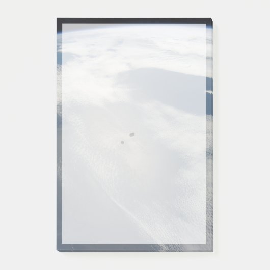 Post-it® Des Petits Satellites Orbitent Au-Dessus D'Une Par (Devant)