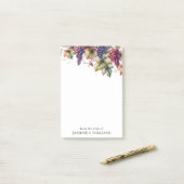 Post-it® Des raisins sur la vigne du bureau de (Sur un bureau)