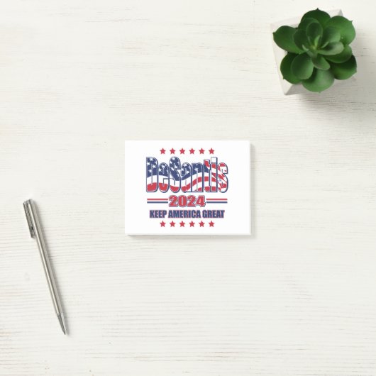 Post-it® DeSantis-2024-Keep-America-Great (Bureau)