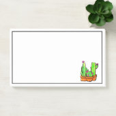 Post-it® Désert à fleurs roses Cactus cactus cactus succule (Bureau)