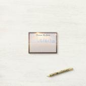 Post-it® Deserts | Dubai's Skyline View from Sand Dune (Sur un bureau)
