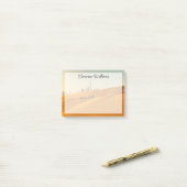 Post-it® Deserts | Dubai's Skyline View with Camels (Sur un bureau)