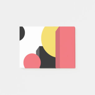 Post-it® design Abstrait, coloré, moderne, simple, dynamiqu