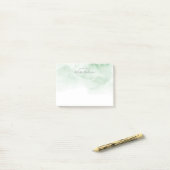 Post-it® Design, aquarelle, moderne, tendance, chic (Sur un bureau)