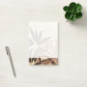 Post-it® Design de crayon floral avec Feuilles tawny (Bureau)