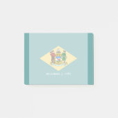 Post-it® Design de drapeau d'état du Delaware (Devant)