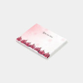 Post-it® Design de Noël avec modèle de baubles de vacances (Incliné)