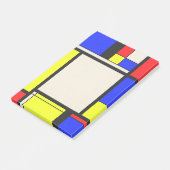 Post-it® Design de style mondrien (Incliné)