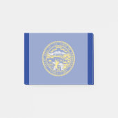 Post-it® Design du drapeau de l'État du Nebraska (Devant)