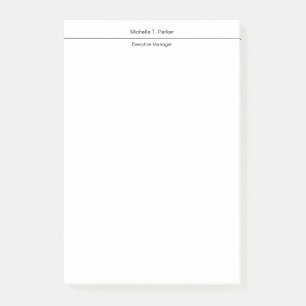 Post-it® Design épuré élégant professionnel moderne