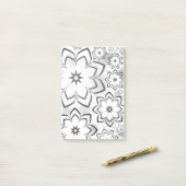 Post-it® Design floral 11 (Sur un bureau)