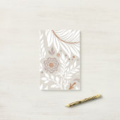 Post-it® Design floral 25 (Sur un bureau)