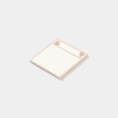 Post-it® Design floral avec style élégant (Incliné)