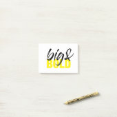 Post-it® Design graphique moderne, urbain et dynamique de B (Sur un bureau)