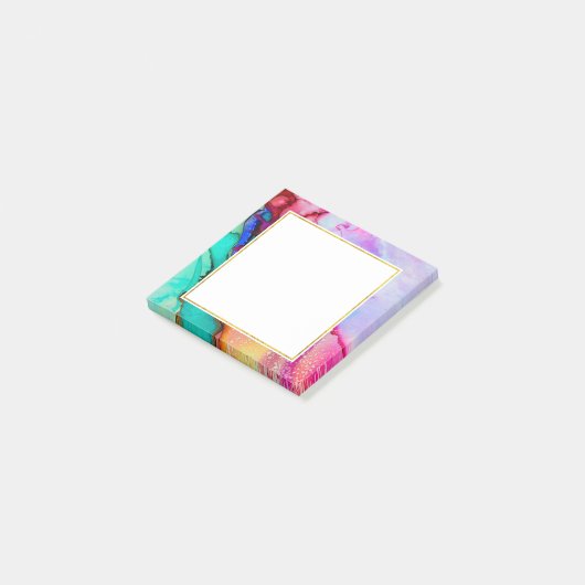 Post-it® Design moderne en marbre Abstrait (Incliné)