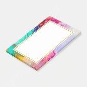 Post-it® Design moderne en marbre Abstrait (Incliné)