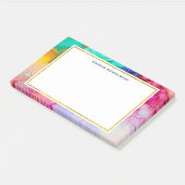 Post-it® Design moderne en marbre Abstrait (Incliné)