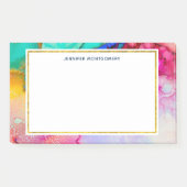 Post-it® Design moderne en marbre Abstrait (Devant)