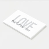 Post-it® Design moderne, simple, chic, cool de Love America (Incliné)