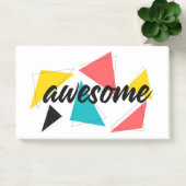 Post-it® Design urbain moderne, gai et tendance de "Awesome (Bureau)