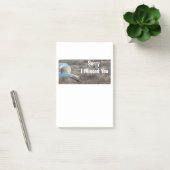 Post-it® Désolé de t'avoir manqué (Bureau)