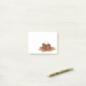 Post-it® Dessert De Pot De Café Sticky Britannique (Sur un bureau)