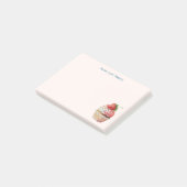 Post-it® Dessert sucré à la fraise Cupcake (Incliné)