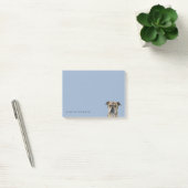 Post-it® Dessin anglais mignon de bouledogue (Bureau)