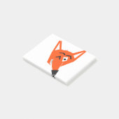 Post-it® Dessin animal Fox Cunning Devil Eye diabolique (Incliné)