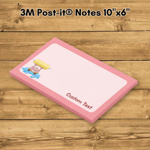 Post-it® Dessin animé de cochon de lavage auto