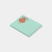 Post-it® Dessin animé de dinde de Thanksgiving mignon – “Gl (Incliné)
