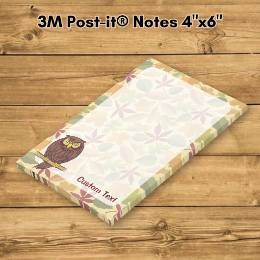 Post-it® Dessin animé de hibou